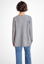 Soft Bouclé Strickjacke im Teddy-Look