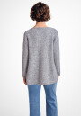 Soft Bouclé Strickjacke im Teddy-Look