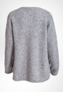 Soft Bouclé Strickjacke im Teddy-Look