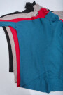 Oversized langer Rollkragenpullover Damen Fledermausärmel hinten länger