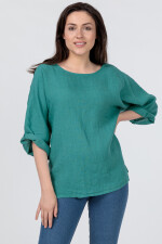 Leinen Tunika Damen Große Größen...