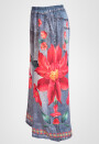 Marlenehose in Jeans-Optik mit weitem Bein