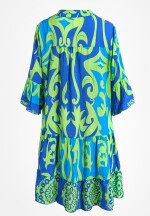 Tunikakleid Boho-Kleid mit V-Ausschnitt
