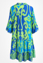 Tunikakleid Boho-Kleid mit V-Ausschnitt