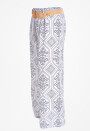 Weite Palazzohose mit Gürtel