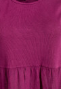 Ärmelloses Trägerkleid aus Rippstrick