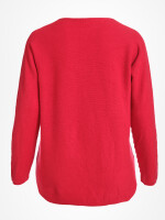 V-Ausschnitt-Pullover Langarm