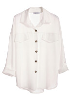 Jersey-Bluse Langarm Blusenjacke