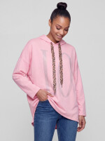 Oversize Jersey Kapuzensweatshirt LOVE Hoodie