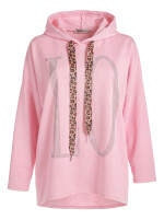 Oversize Jersey Kapuzensweatshirt LOVE Hoodie