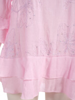 Romantische A-Linien-Tunika mit Volant