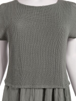 Lässiges Midikleid im angesagten Lagen-Look