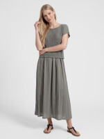 Lässiges Midikleid im angesagten Lagen-Look