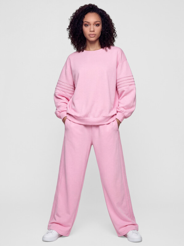 Oversized Jogginganzug Jersey-Set Sweatsuit Sweatanzug