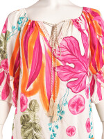Boho-Kleid mit Carmen-Ausschnitt und Volants