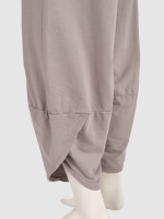 Oversized Kurzarm Sweatanzug Set mit 7/8-Hose Jogginganzug