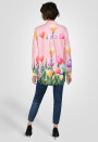 Hemdbluse mit langen Ärmeln Blumenprint