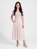 Sommerkleid in Midilänge mit Taschen