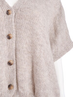 Oversize Strickweste Grobstrick