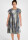 Baumwollkleid mit Blumenmuster kurzarm