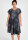 Baumwollkleid mit Blumenmuster kurzarm