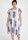 Baumwollkleid mit Blumenmuster kurzarm