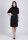 Strickkleid mit Fledermausärmel und Gürtel