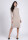 Rippstrick-Kleid tailliert mit ausgestelltem Rockteil
