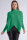 Oversized Rippstrick Pullover Damen Fledermausärmel Stehkragen