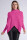 Oversized Rippstrick Pullover Damen Fledermausärmel Stehkragen