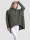 Extrem-Oversized Rollkragenpullover im Vokuhila-Schnitt
