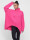Extrem-Oversized Rollkragenpullover im Vokuhila-Schnitt