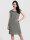 Sommerliches Leinenkleid mit Umschlagkragen kurzarm elegant
