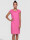 Sommerliches Leinenkleid mit Umschlagkragen kurzarm elegant