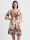 Boho-Kleid mit Carmen-Ausschnitt und Volants