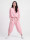 Oversized Jersey-Sweatanzug Set mit 7/8-Hose Jogginganzug