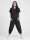 Oversized Kurzarm Sweatanzug Set mit 7/8-Hose Jogginganzug