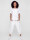 Oversized Kurzarm Sweatanzug Set mit 7/8-Hose Jogginganzug