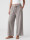 Wide-Leg Leinenhose Schlupfhose mit weitem Bein und Gürtel