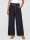 Wide-Leg Leinenhose Schlupfhose mit weitem Bein und Gürtel