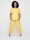 Oversized Kurzarm Sweatanzug Set mit 7/8-Hose Jogginganzug