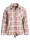 Blusenjacke kariert mit Bindeband