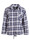 Blusenjacke kariert mit Bindeband